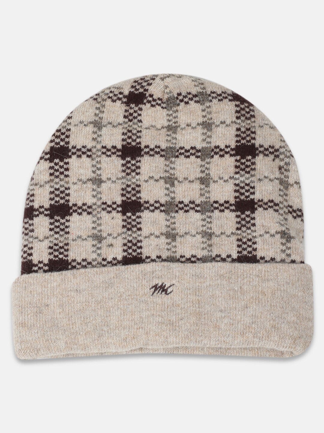 

Monte Carlo Men Self Design Beanie, Beige