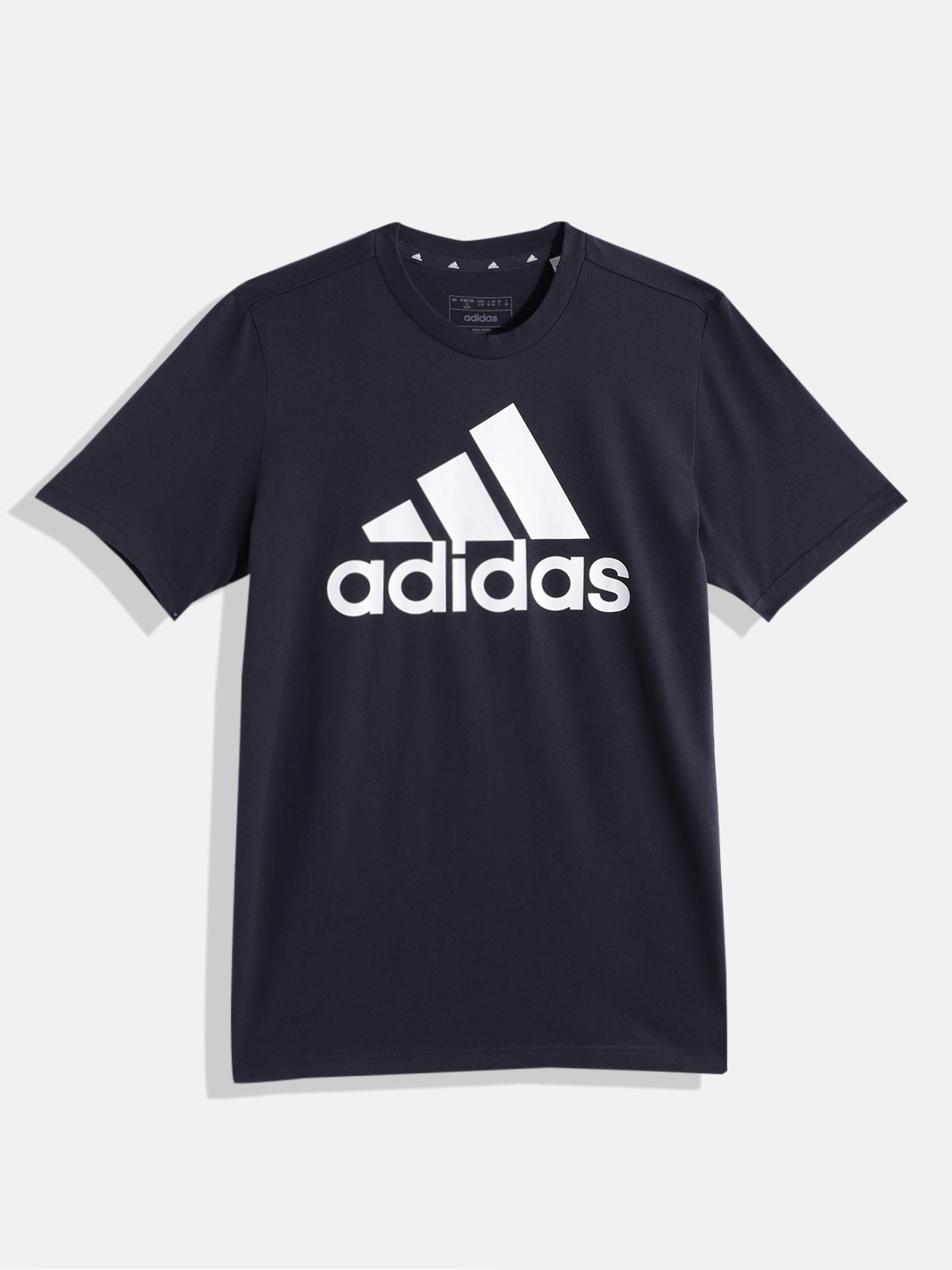 

ADIDAS Kids Brand Logo Printed Pure Cotton BL Tee T-shirt, Black