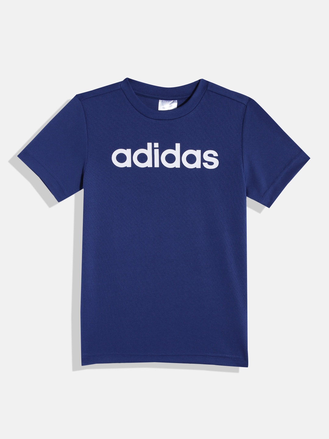 

ADIDAS Boys Brand Logo Print MOC Tee T-shirt, Blue