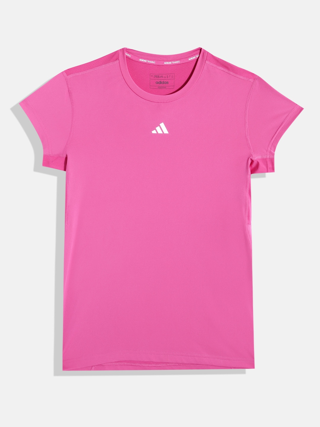 

ADIDAS Girls TI 3S Aeroready T-shirt, Fuchsia