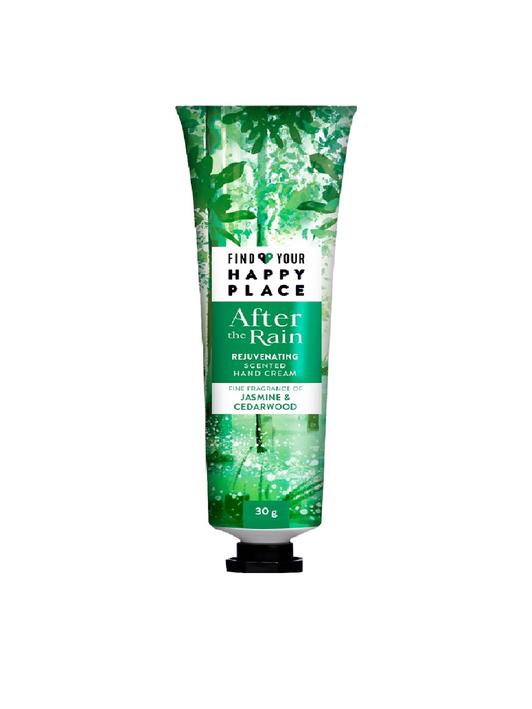 

FIND YOUR HAPPY PLACE After The Rain Moisturising Scented Hand Cream with Jasmine - 30 g, Green