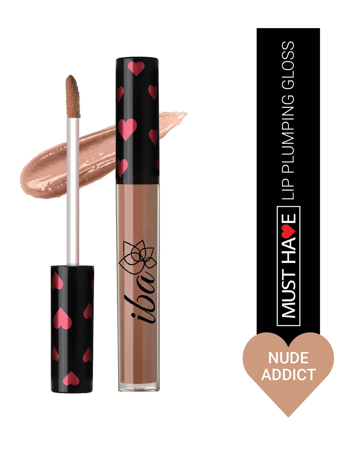 

Iba Must Have Long-Wearing Lip Plumping Gloss with Avocado Oil 2.6ml - Nude Addict