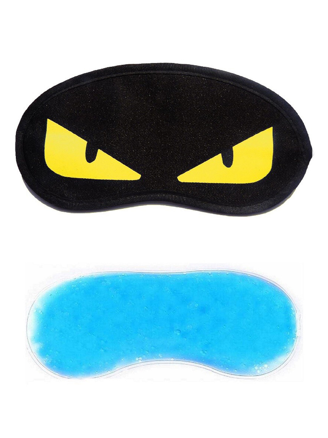 

JENNA Printed Sleeping Eye Mask With Cooling Ice Gel, Black
