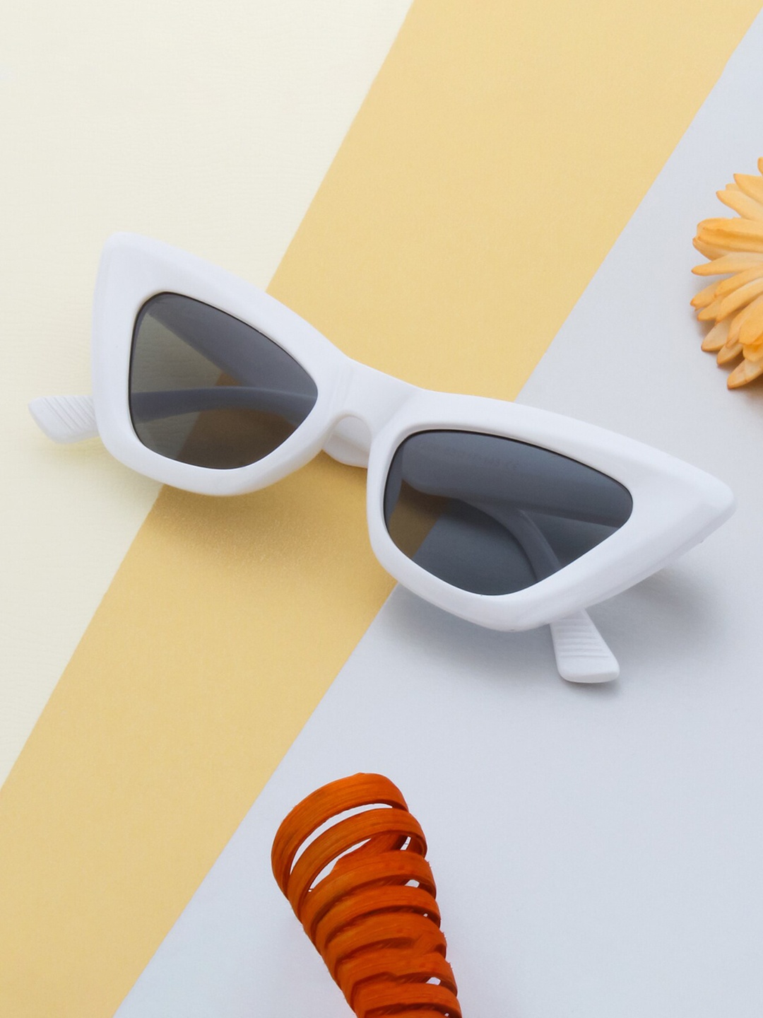 

Ted Smith Women Cateye Sunglasses with UV Protected Lens TSA-DEBBIE_C2, Grey