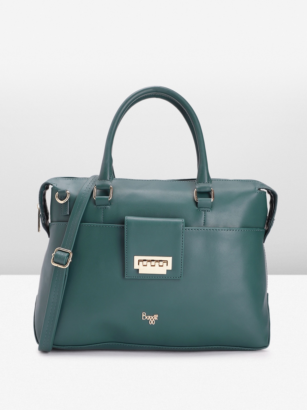 

Baggit Structured Shoulder Bag, Teal