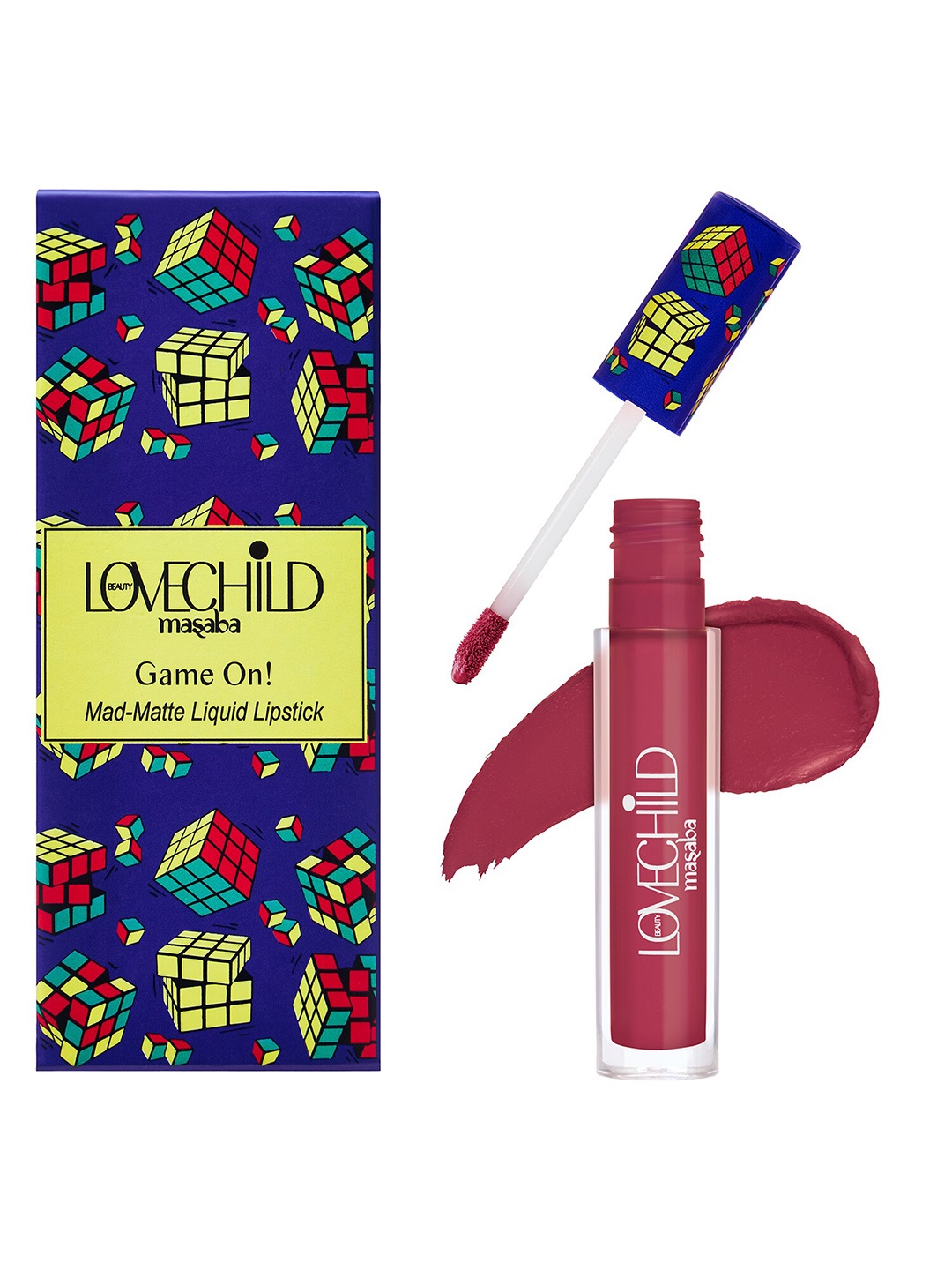 

Lovechild Masaba Game On Mad-Matte Liquid Lipstick 5 ml - I Claim 09, Maroon