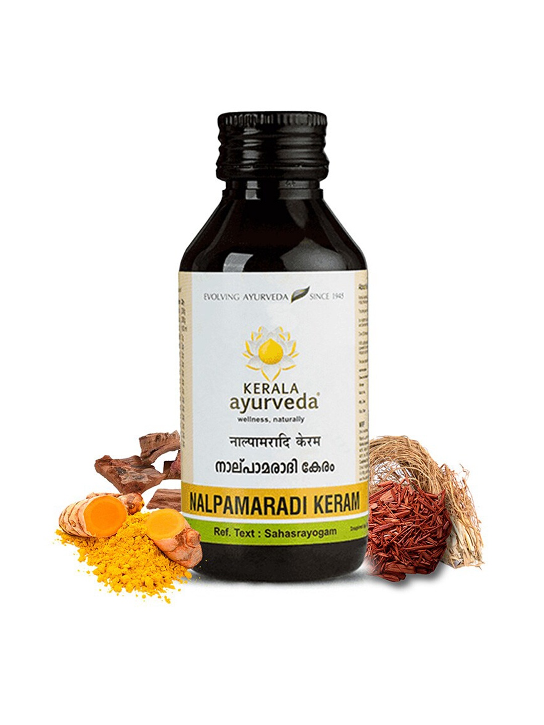 

Kerala Ayurveda Nalpamaradi Keram (Oil) 200 ml, Brown