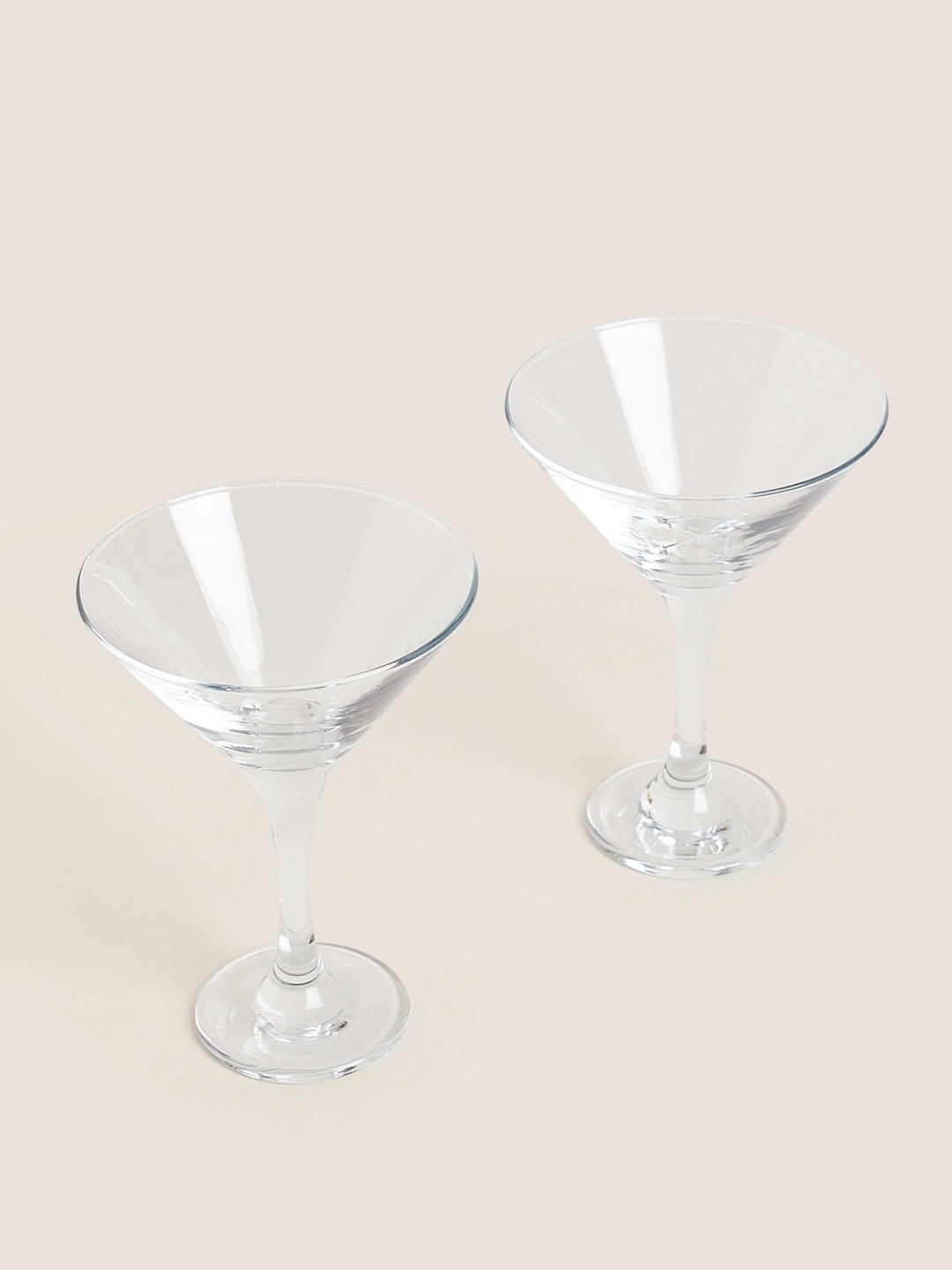

Marks & Spencer Transparent 2 Pcs Martini Glasses-200ml
