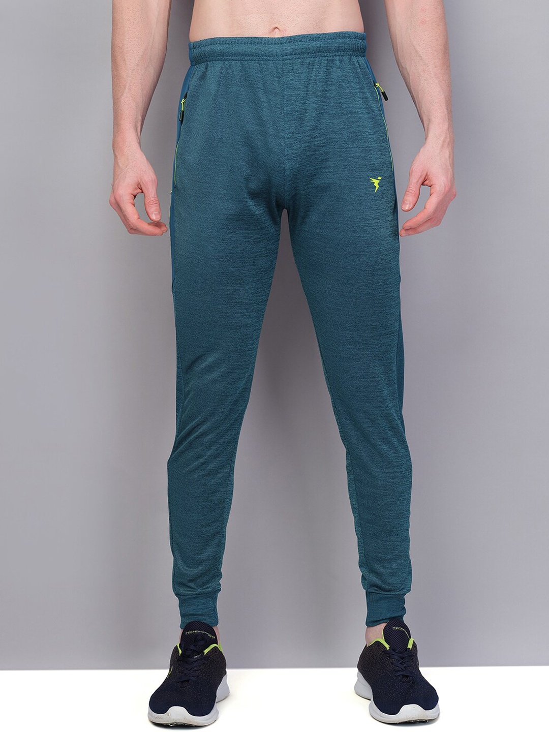 

Technosport Men Antimicrobial Regular Fit Sport Joggers, Teal