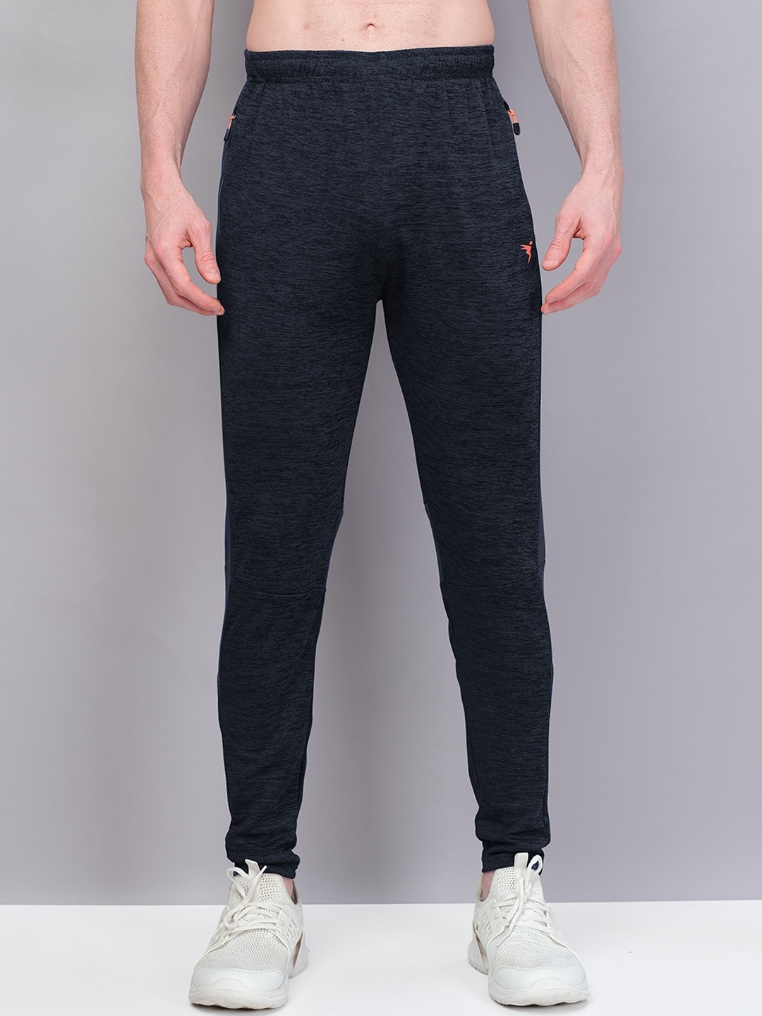 

Technosport Men Mid Rise Antimicrobial Track Pants, Charcoal