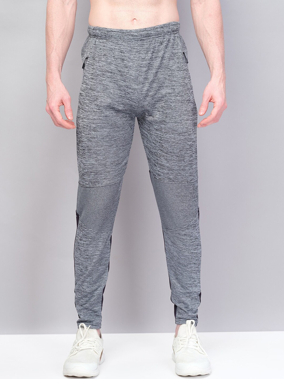 

Technosport Men Active Slim Fit Track Pants with Rapid Dry Technology, Grey