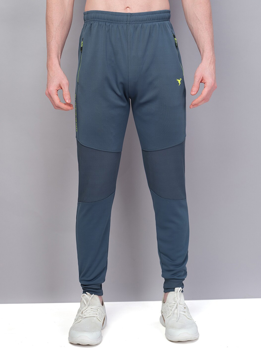 

Technosport Men Mid Rise Antimicrobial Track Pants, Blue