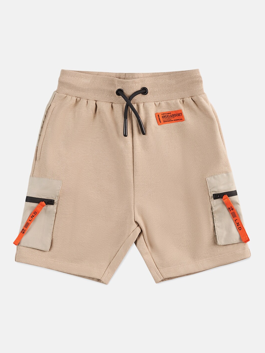 

Angel & Rocket Boys Slim Fit Shorts, Beige