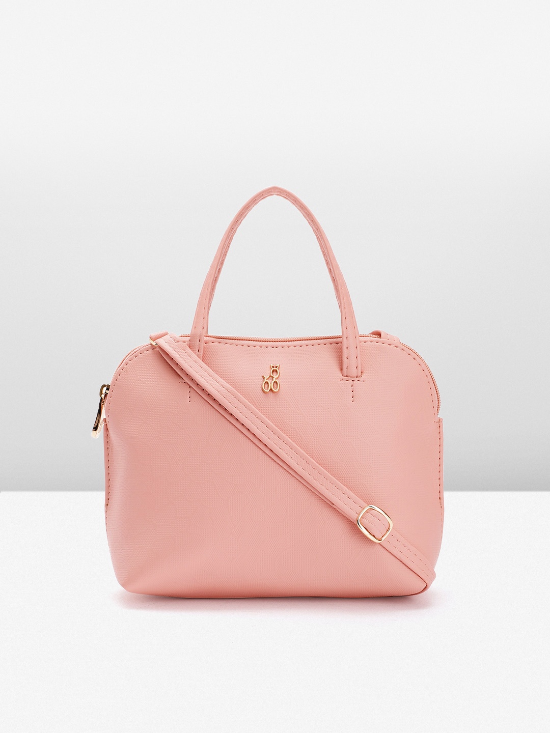 

Baggit Structured Handheld Bag, Pink