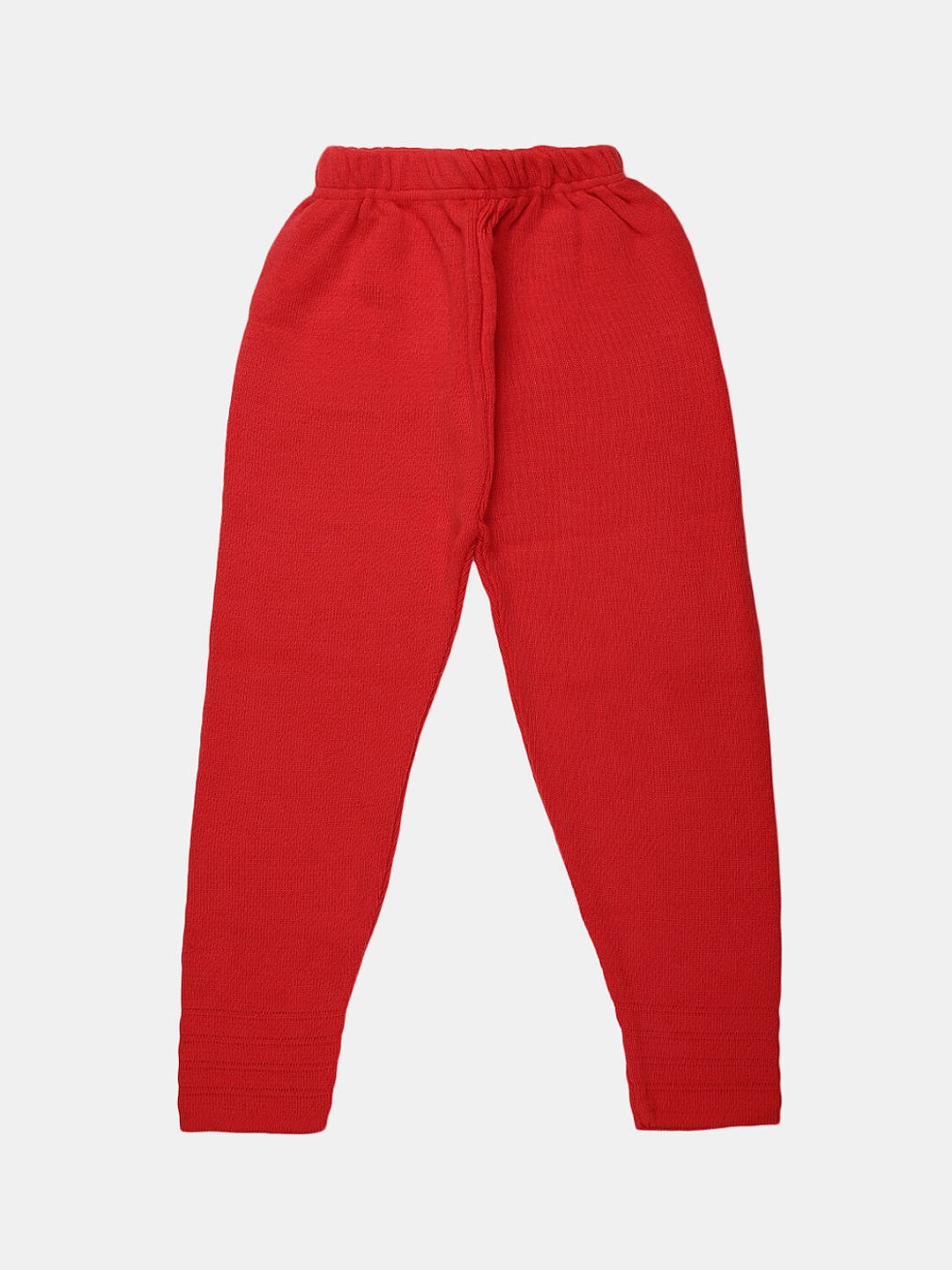 

V-Mart Girls Ankle-Length Cotton Leggings, Red