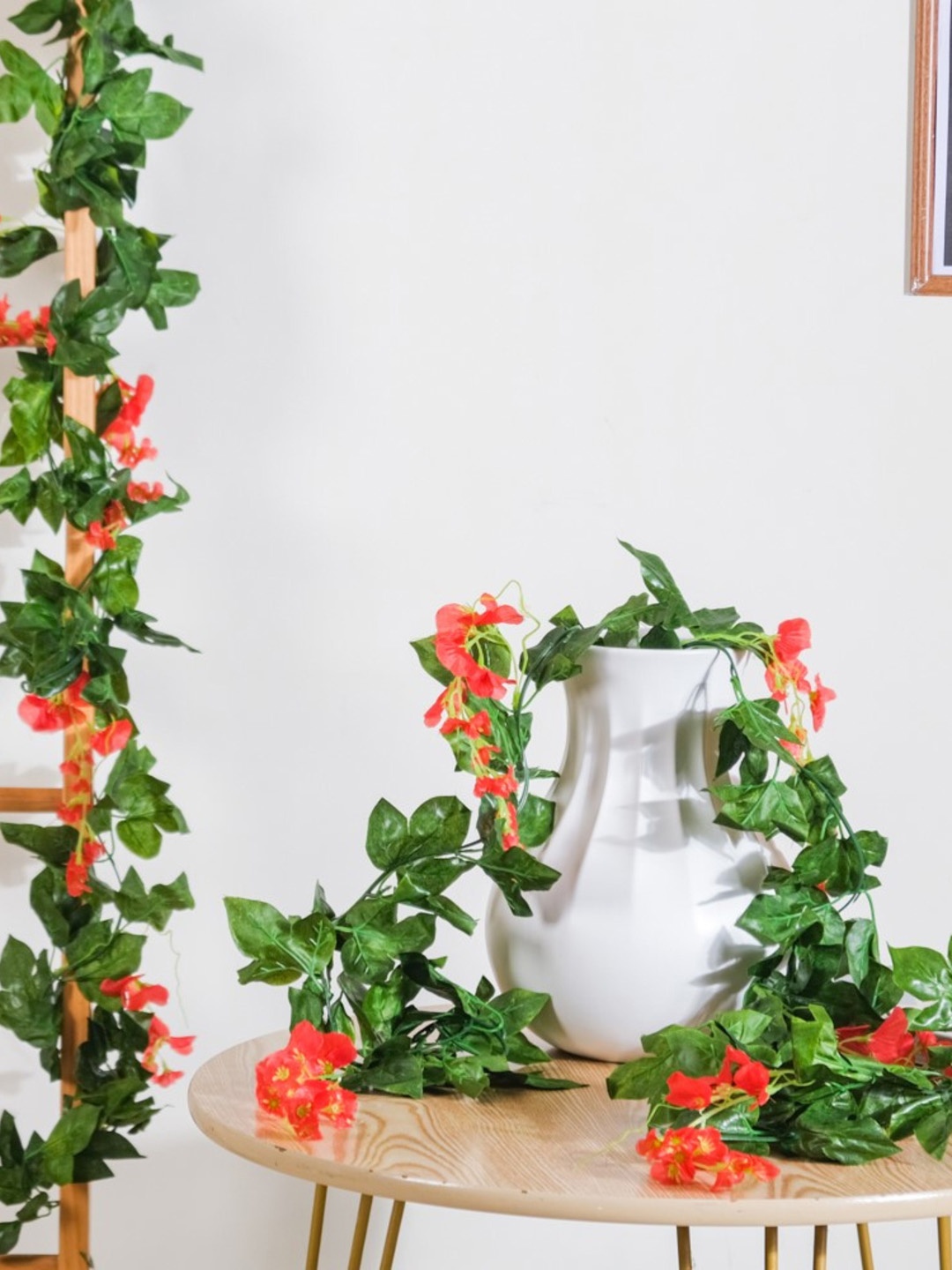 

Nestasia Green & Red 2 Pieces Vine Artificial Flowers