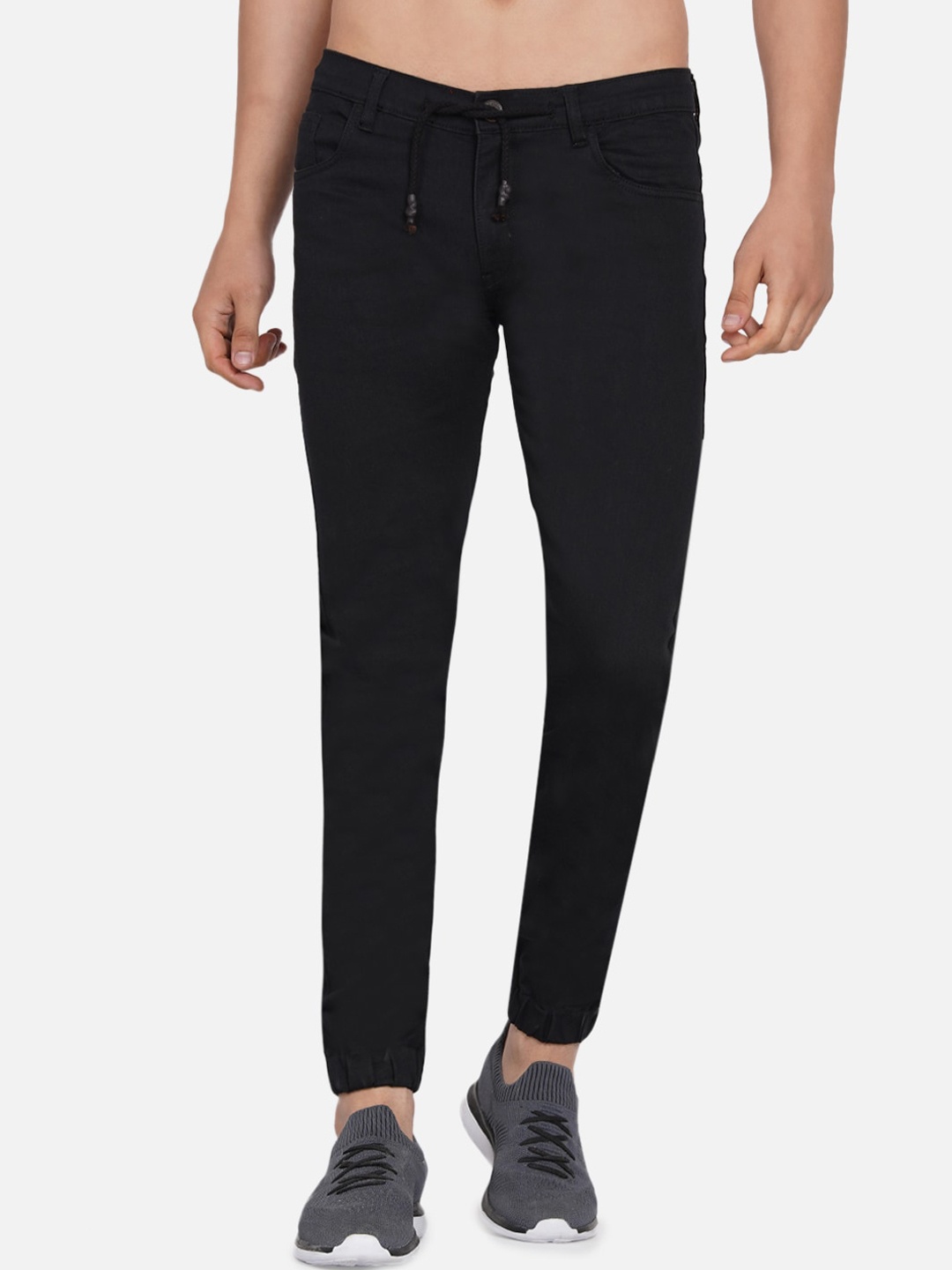 

Dais Men Skinny Fit Stretchable Jeans, Black