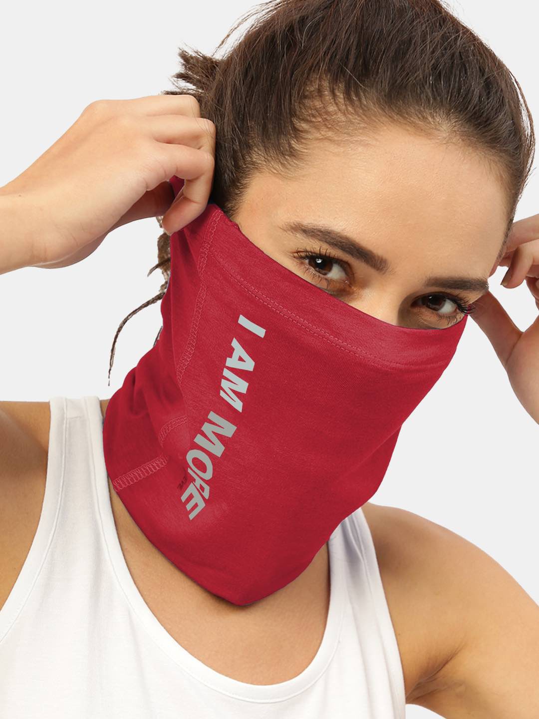 

FREECULTR Printed Bamboo Anti Microbial Multipurpose Bandana Headband, Maroon