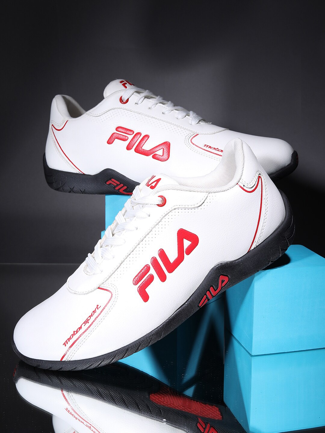 

FILA Men Comfort Insole Sneakers, White