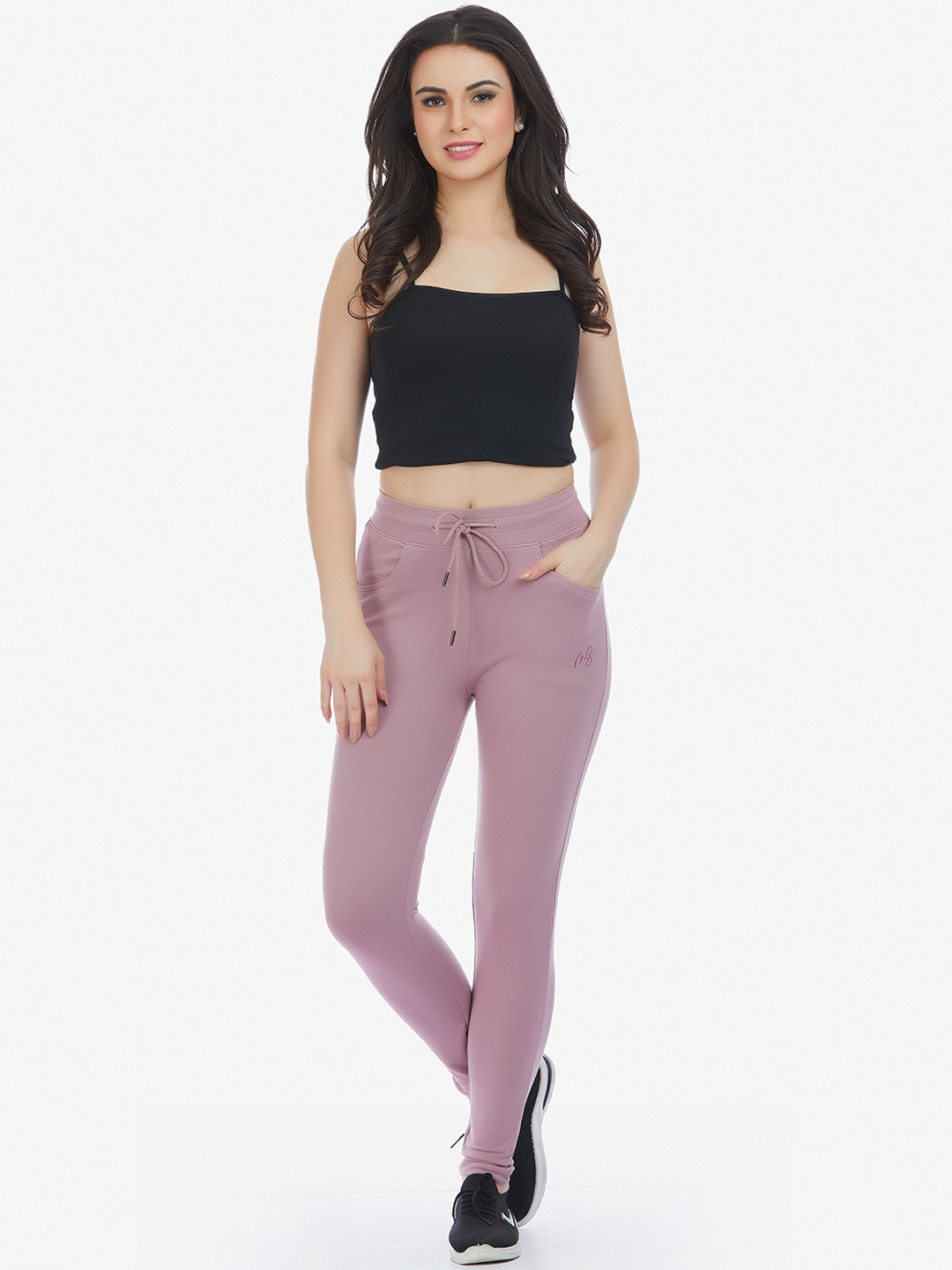 

MAYSIXTY Women Track Pants, Purple