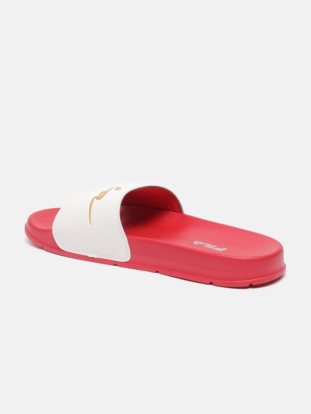 

FILA Women Colourblocked Sliders, Red