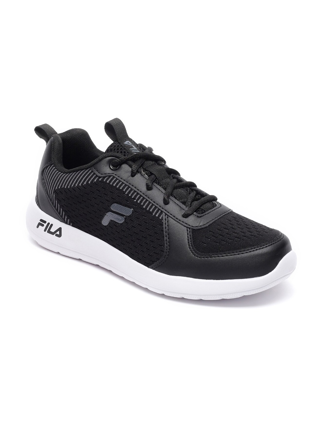 

FILA Men KENTY Mesh Running Shoes, Black