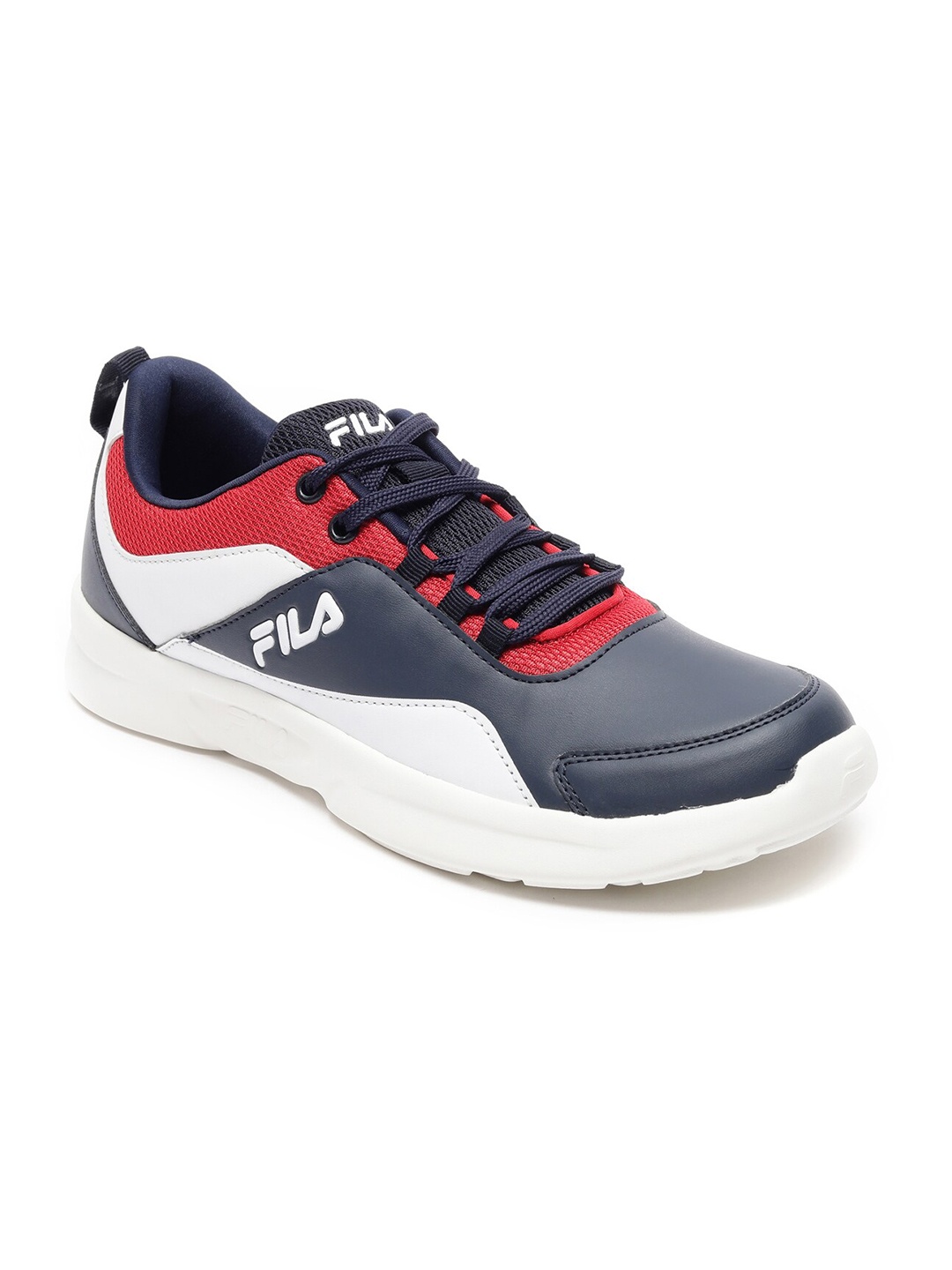 

FILA Men Mesh Running Sports Shoes, Navy blue