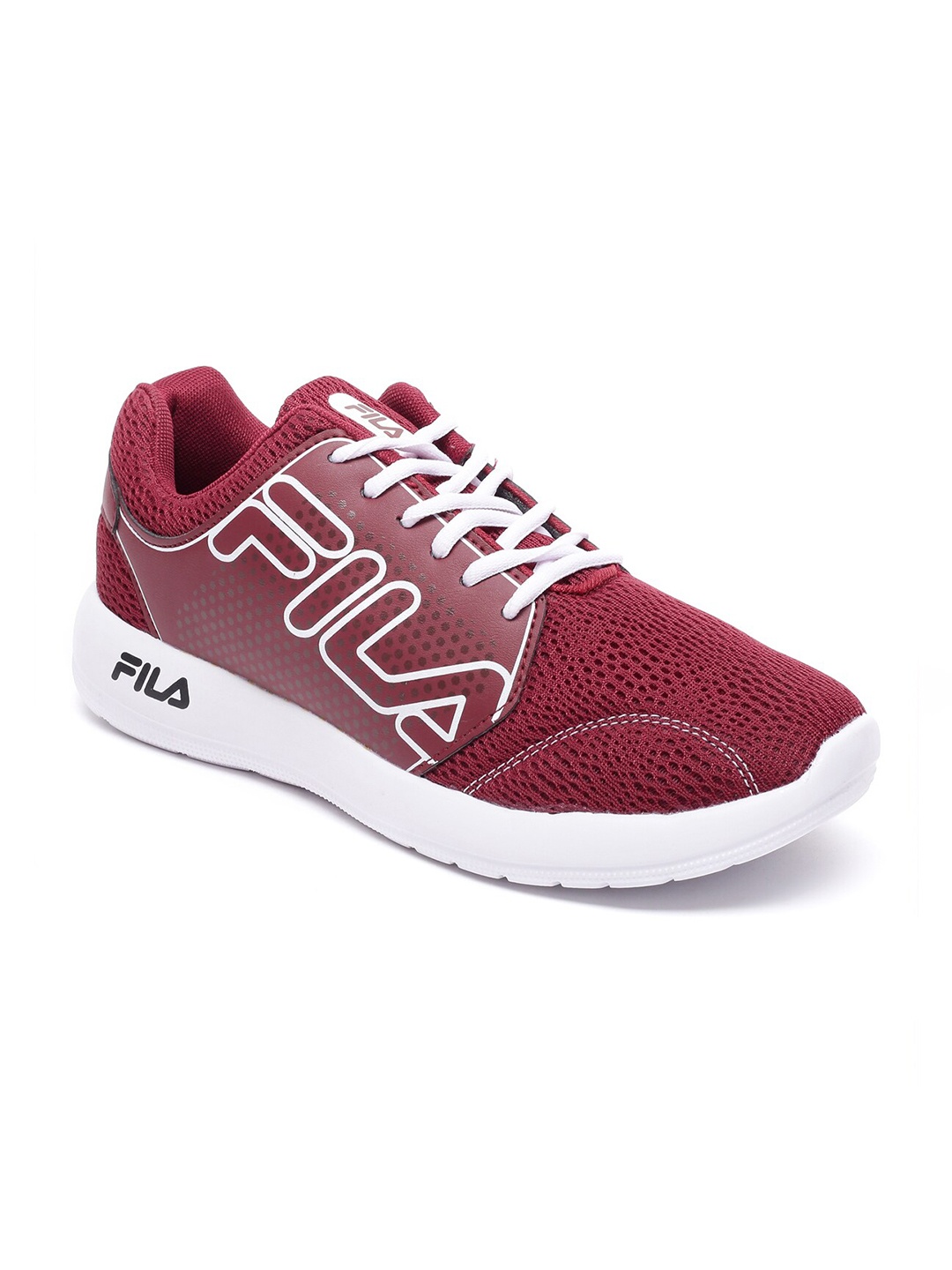

FILA Men Mesh Running Sports Shoes, Red