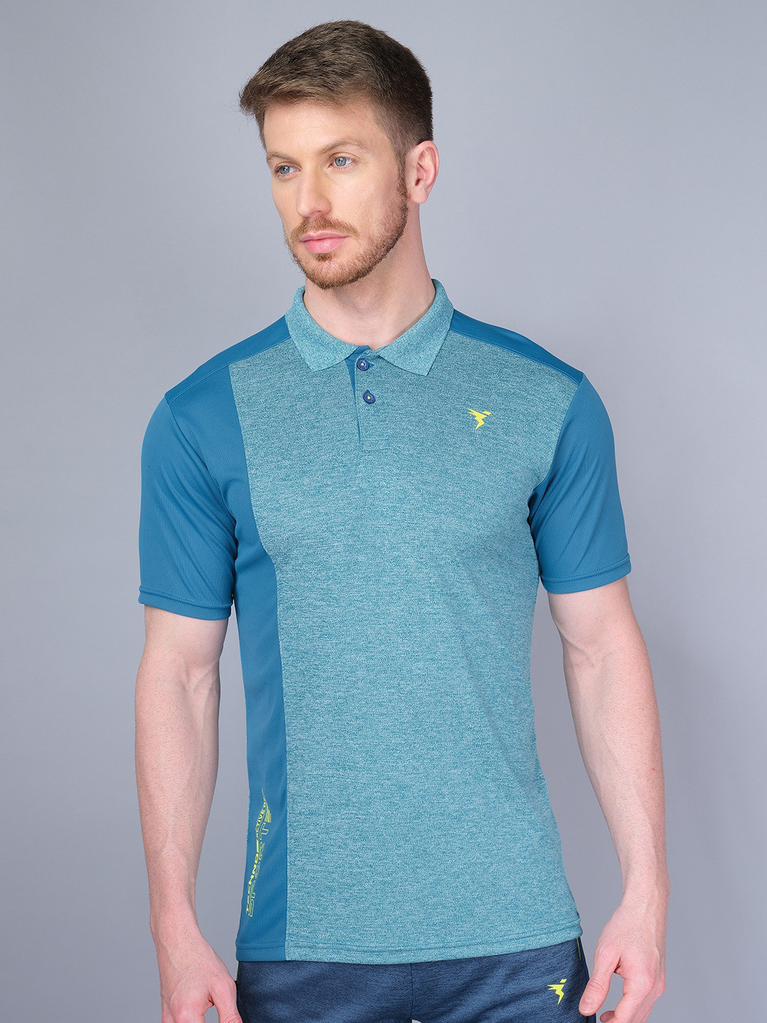 

Technosport Men Active Antimicrobial T-shirt, Blue