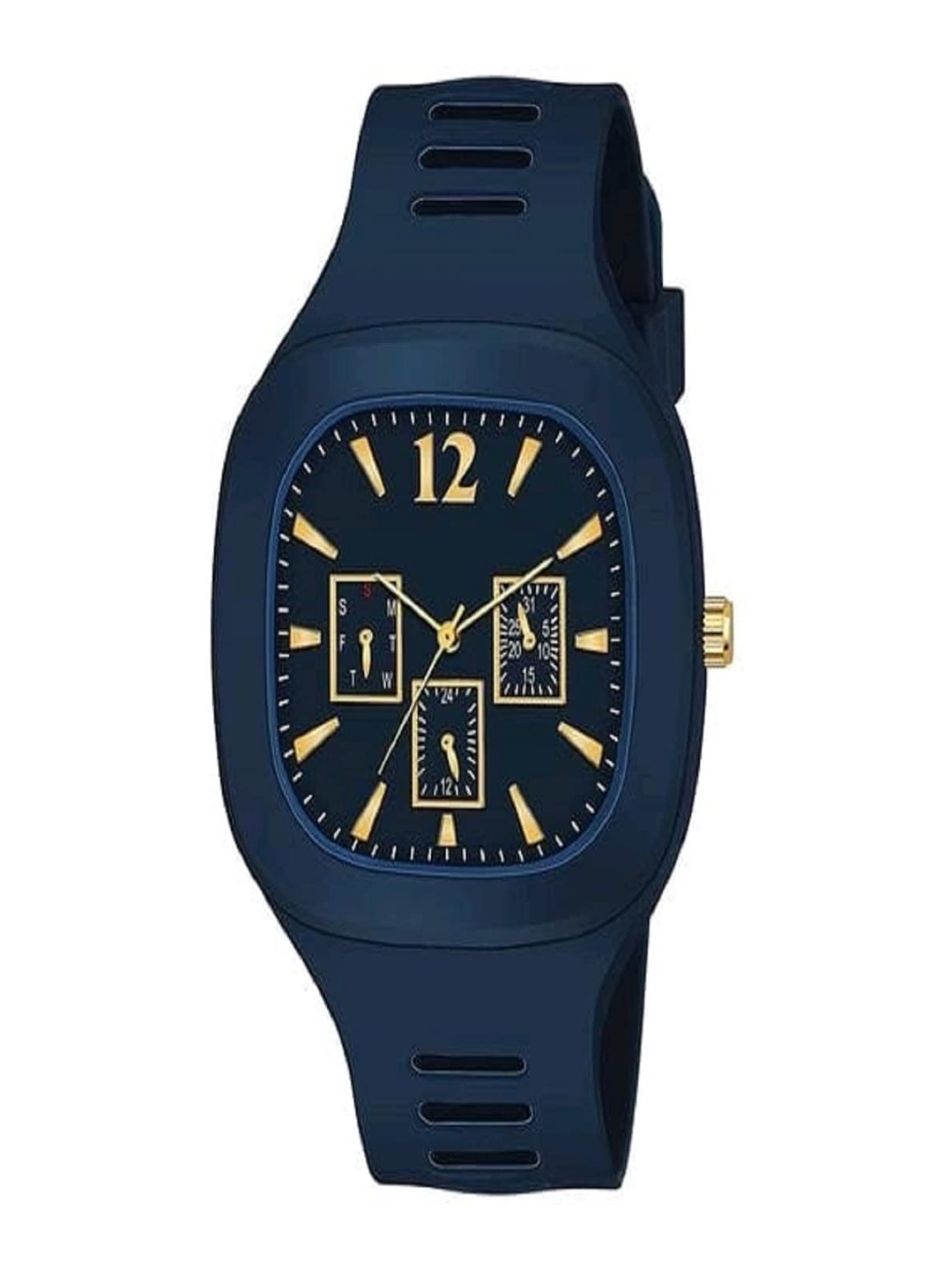 

WATCHSTAR Men Straps Analogue Watch Milar Blue