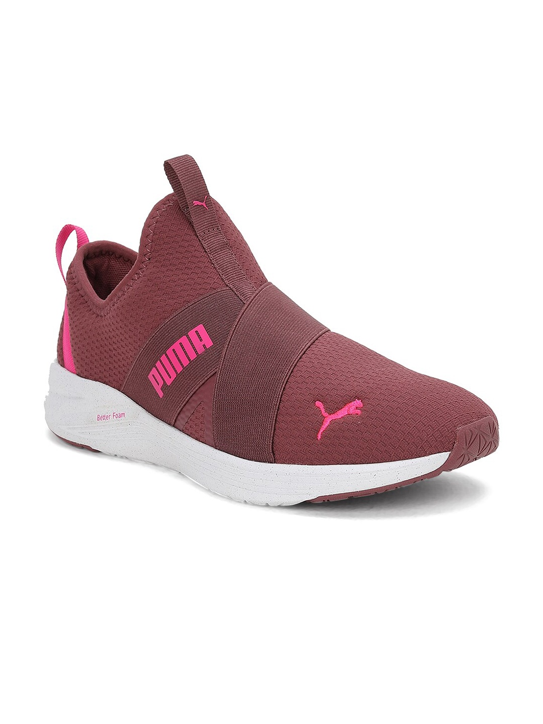 

Puma Women Better Foam Prowl Slip-On Sports Shoes, Purple