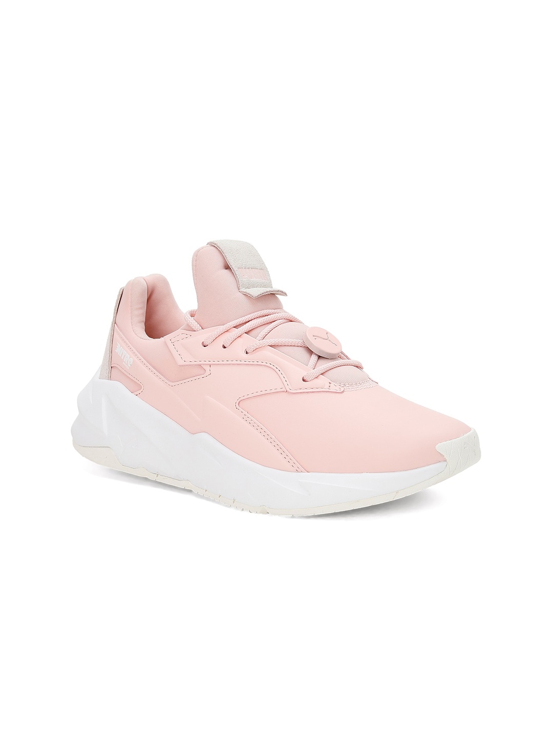 

Puma Women Woven-Design Fier Nitro Leather Sneakers, Pink