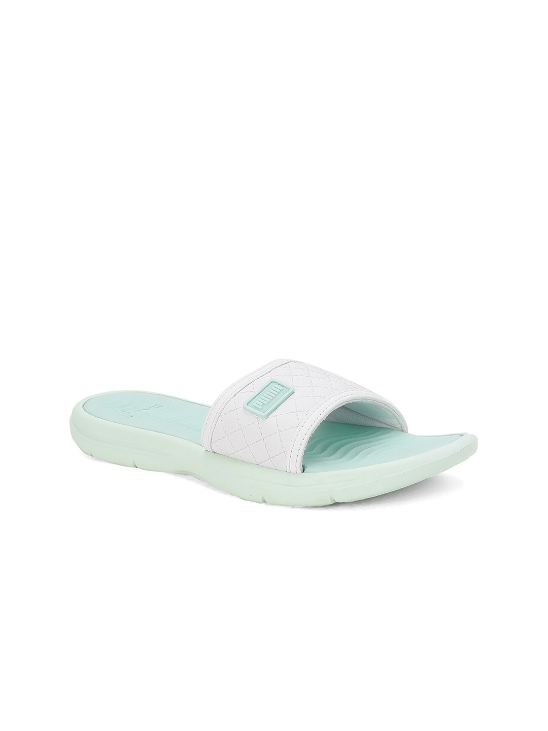 

Puma Women Quilt Sliders, Sea green