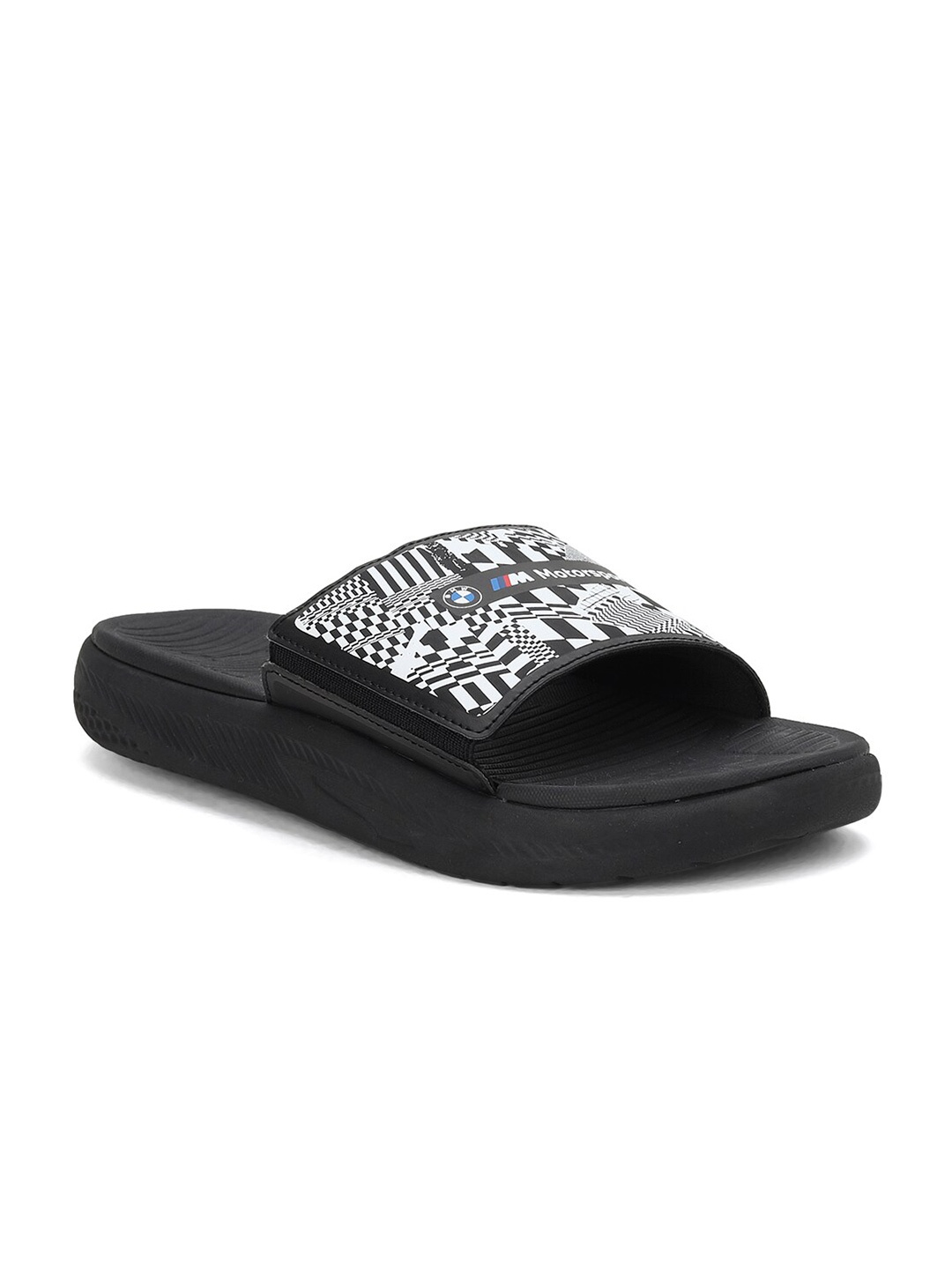 

Puma Men BMW M Motorsport Softride Sliders, Black