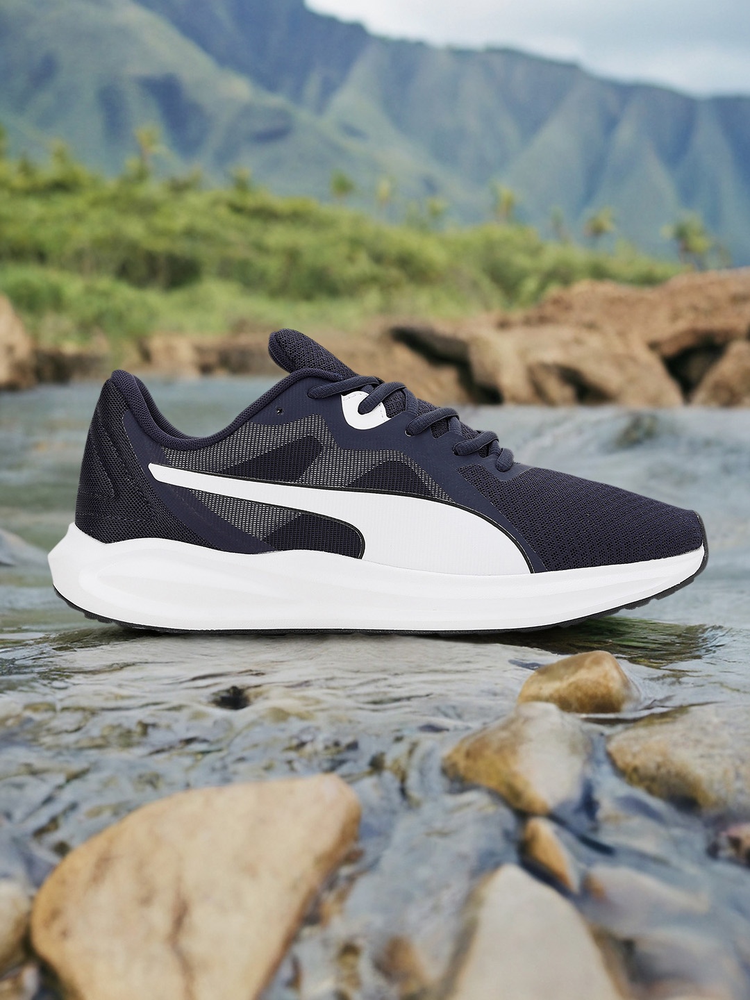 

Puma Men Twitch Runner Fresh Sports Shoes, Navy blue