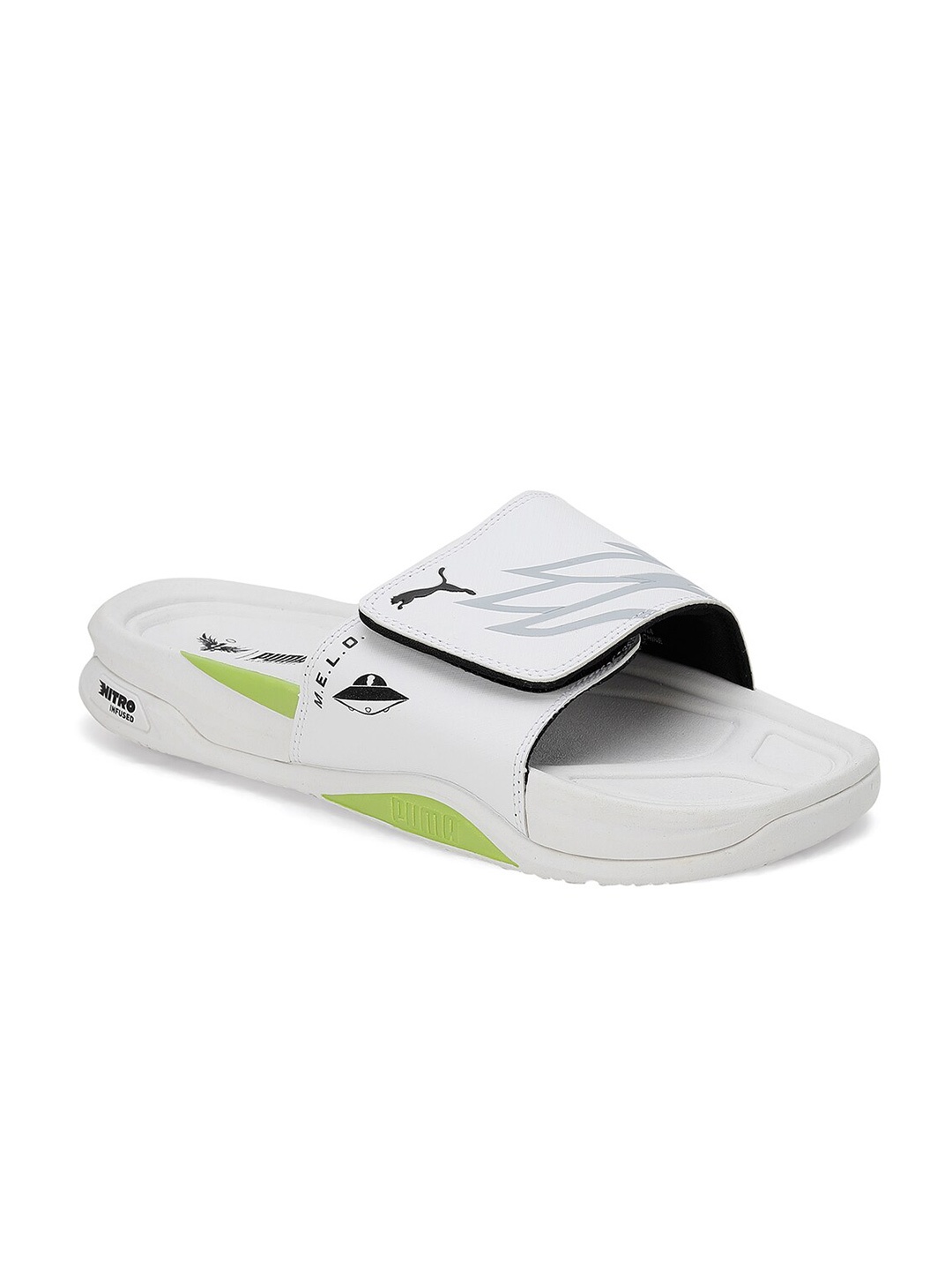 

Puma Dream Nitro Slide MB2 Sliders, White