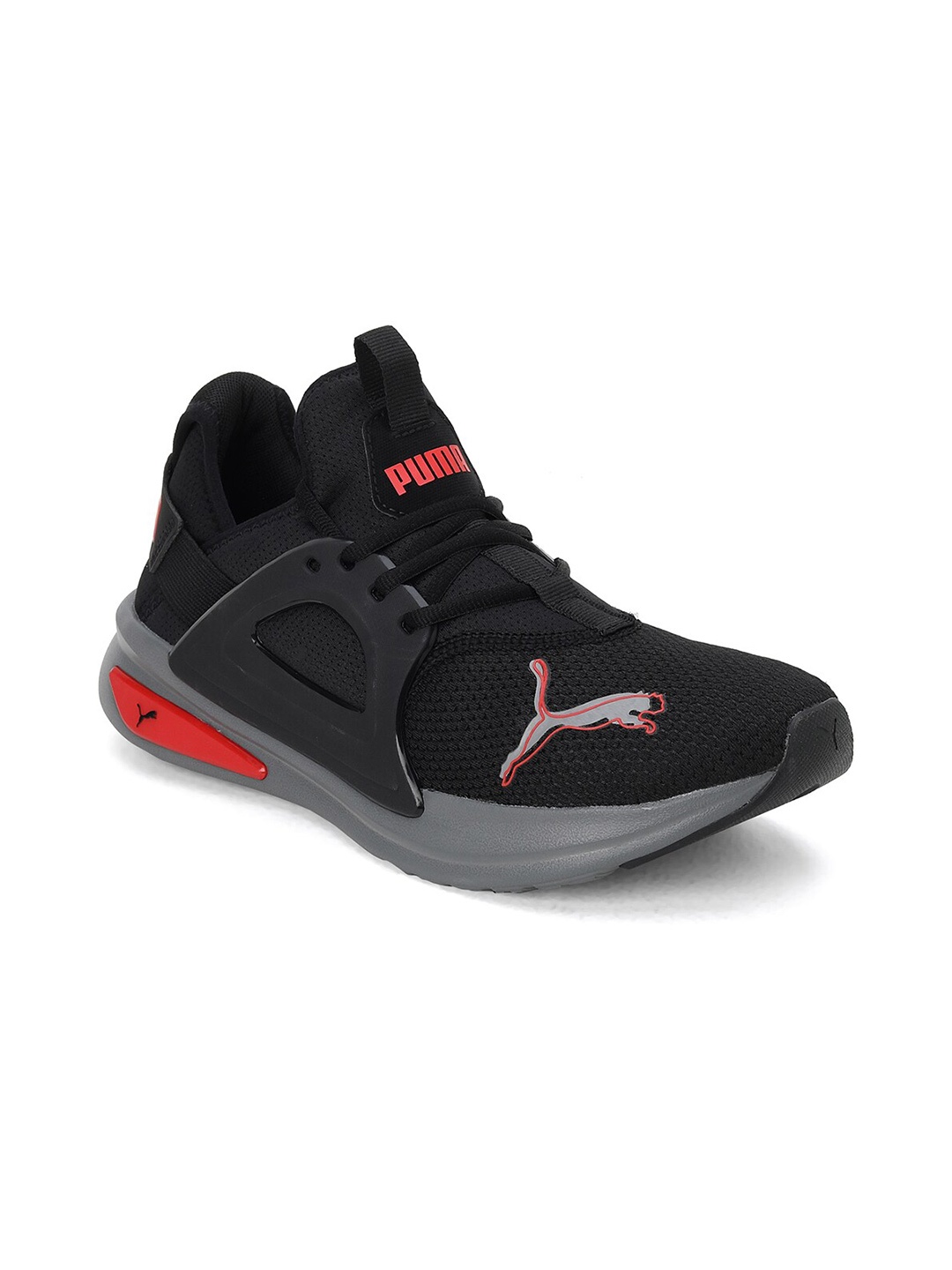 

Puma Men Softride Enzo Evo Logo Running Shoes, Black