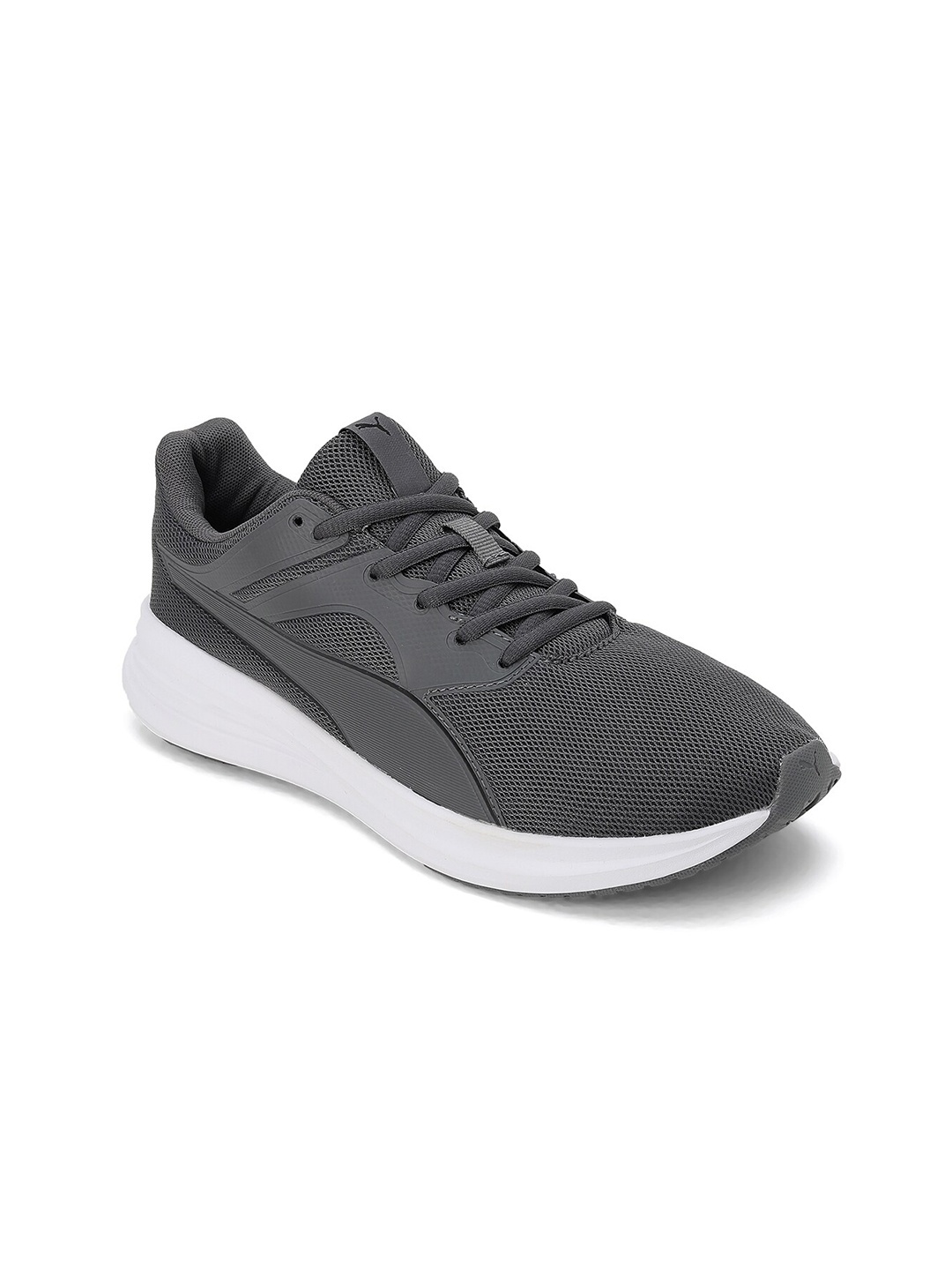 

Puma Woven-Design Transport Running Sports Shoes, Grey