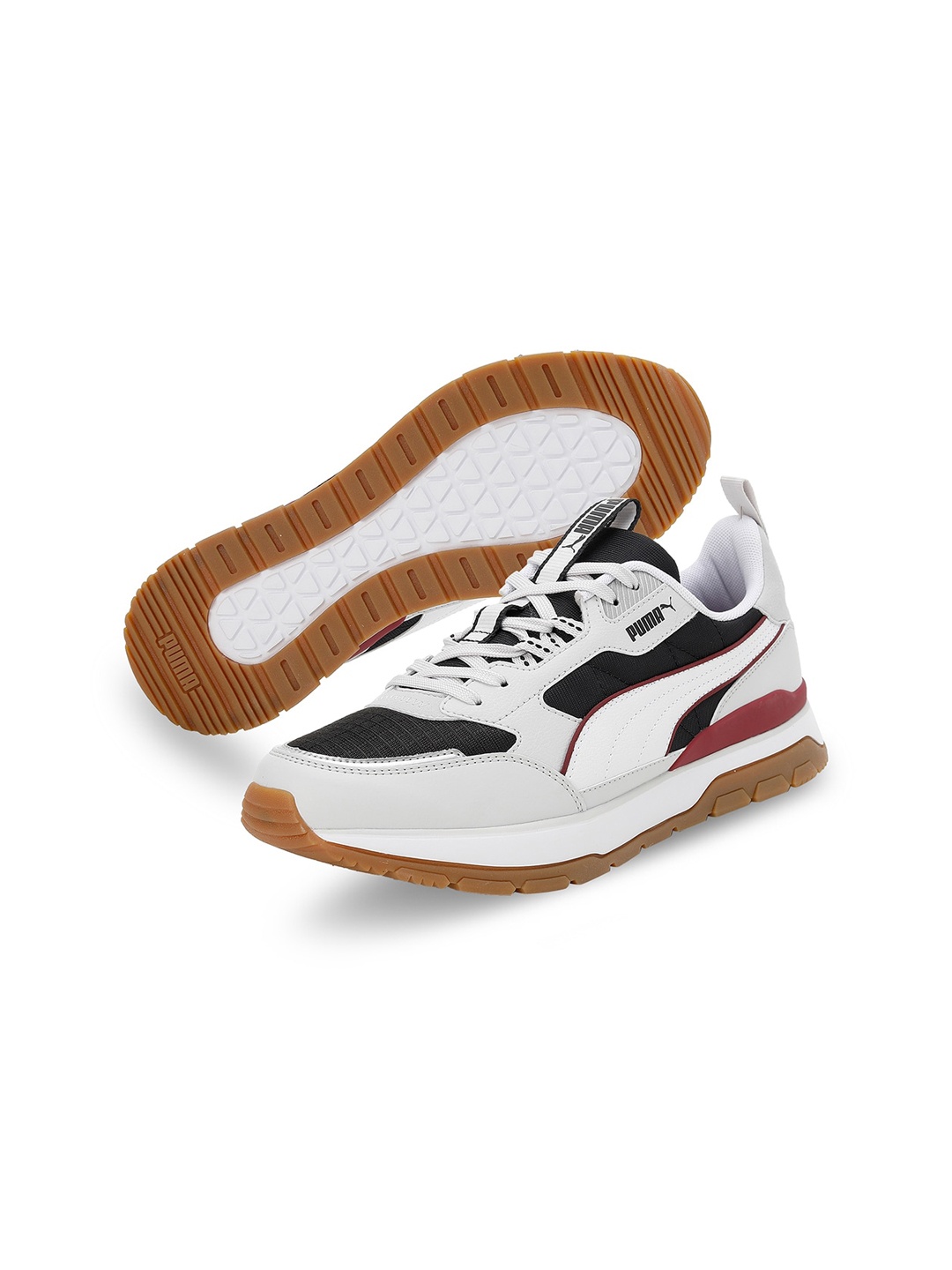 

Puma R78 Trek Colourblocked Sneakers Shoes, Grey
