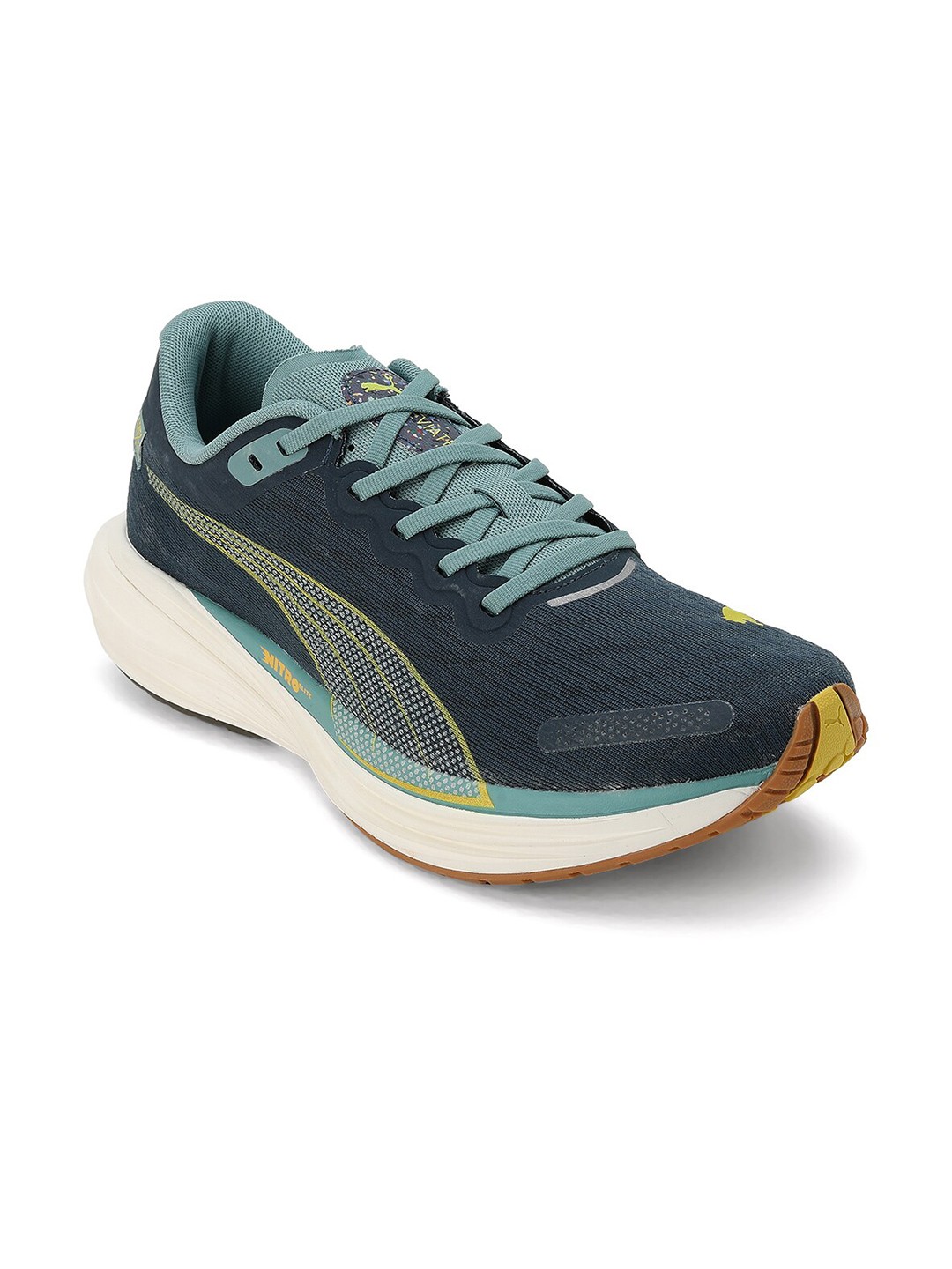 

Puma PUMA x FIRST MILE Deviate NITRO 2 Men Running Shoes, Blue