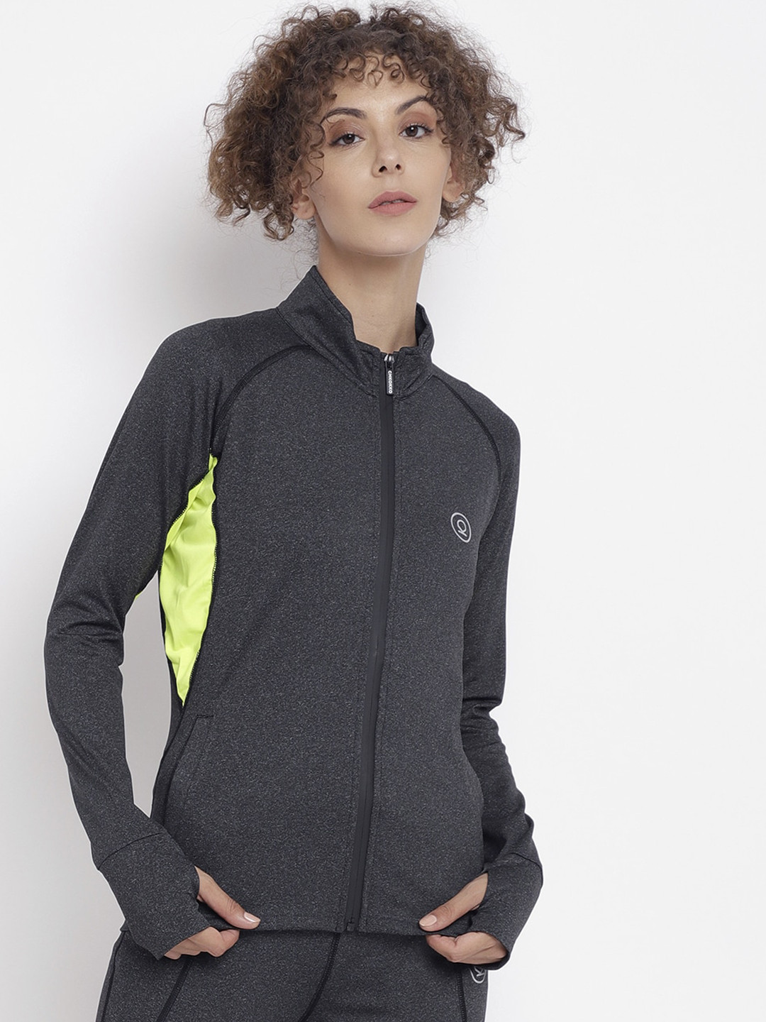 

CHKOKKO Women Lightweight Outdoor Sporty Jacket, Green