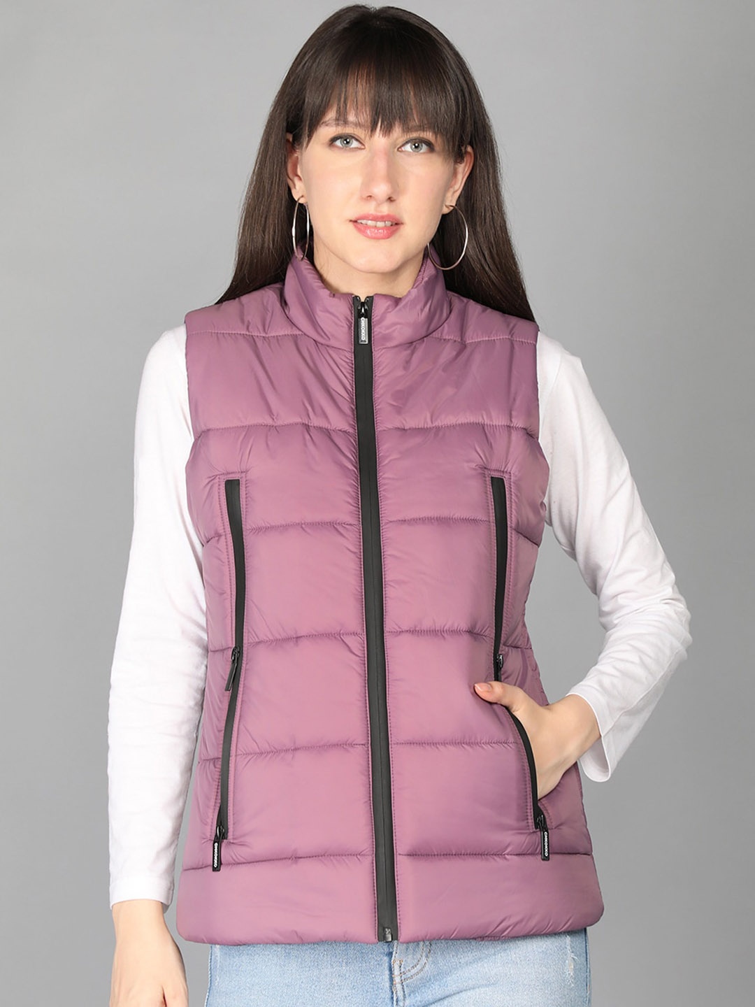 

CHKOKKO Women Lightweight Quilted Jacket, Purple