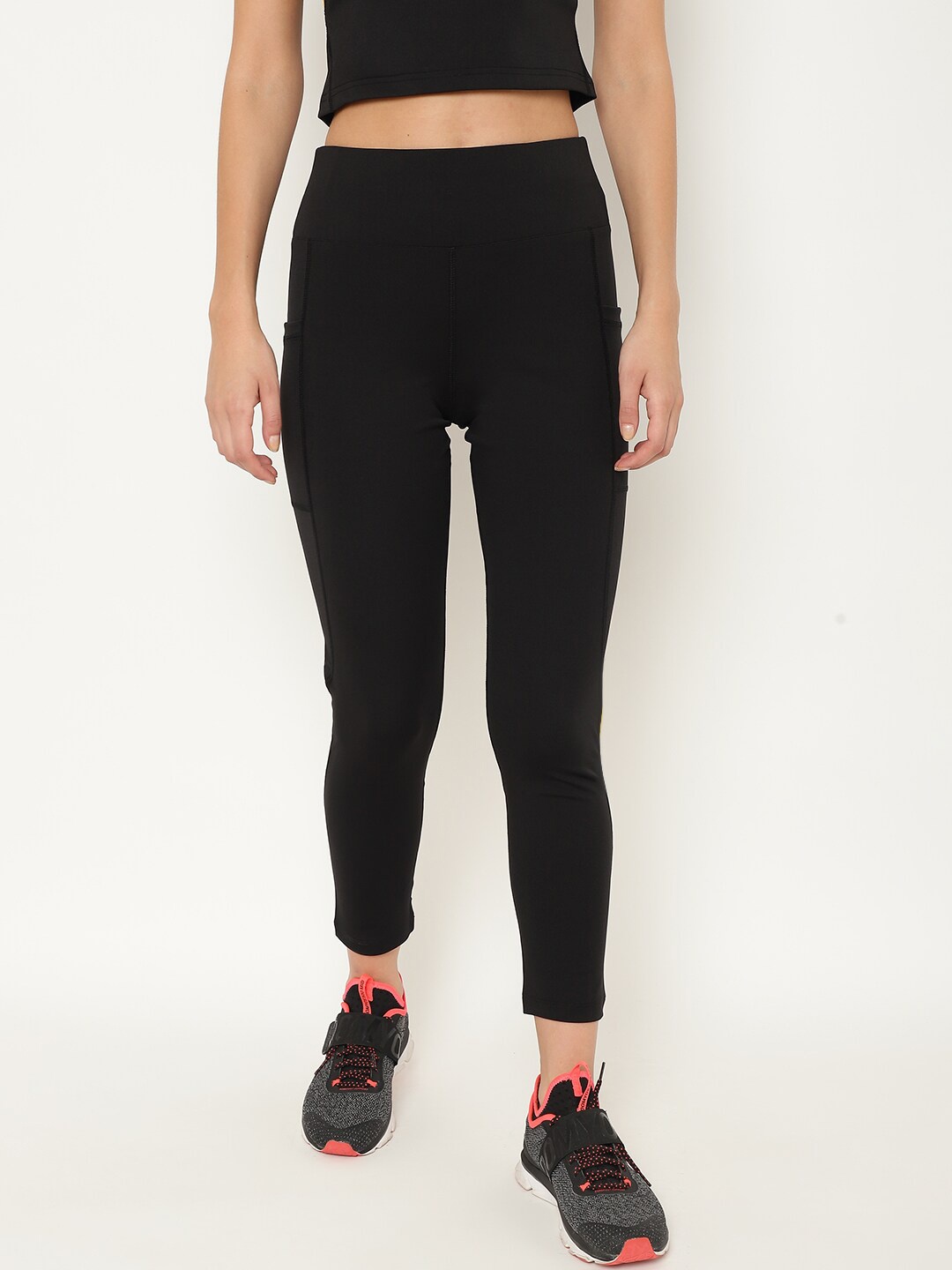 

CHKOKKO Women High-Rise Yoga Tights, Black