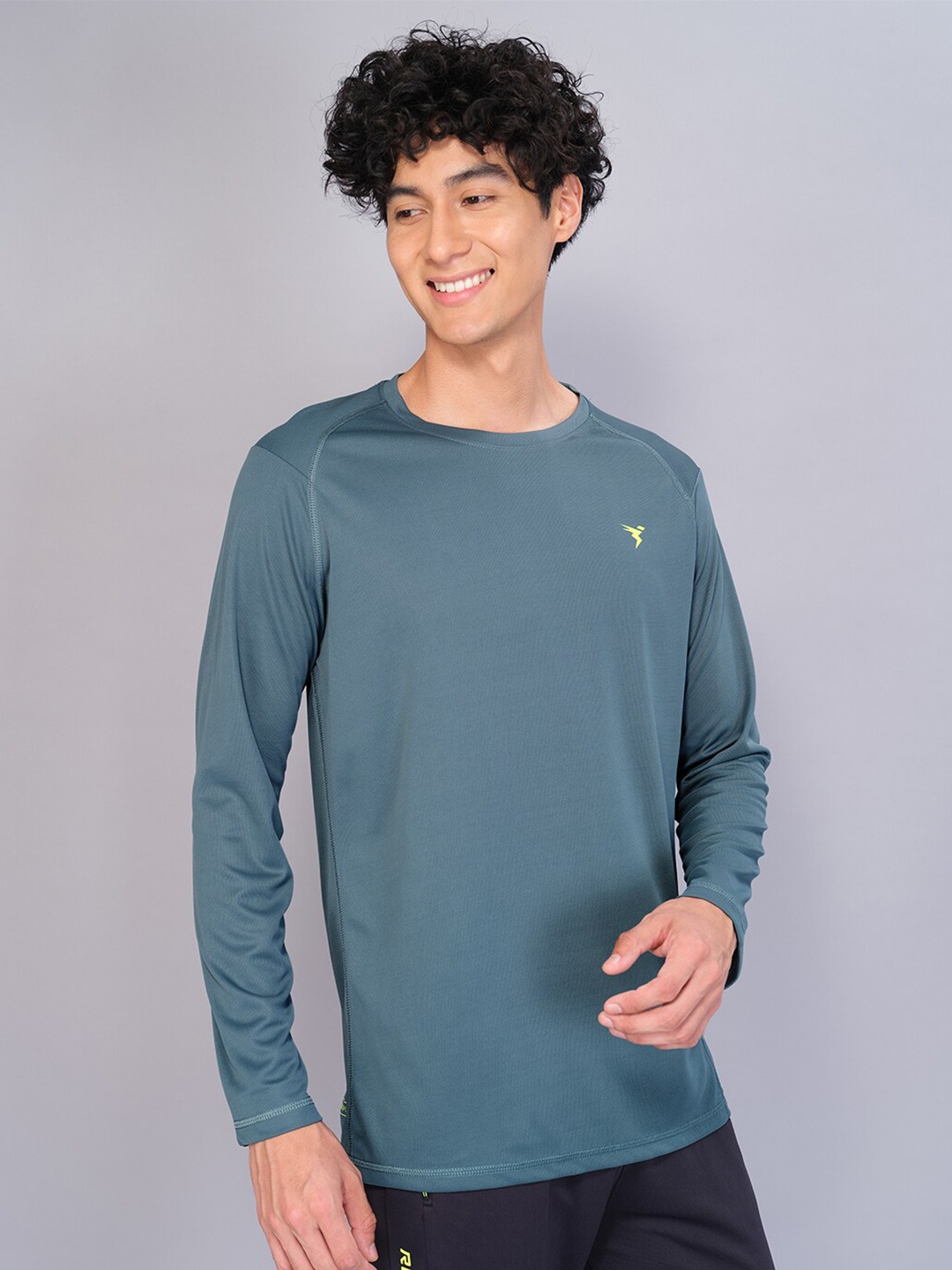 

Technosport Round Neck Antimicrobial T-shirt, Green