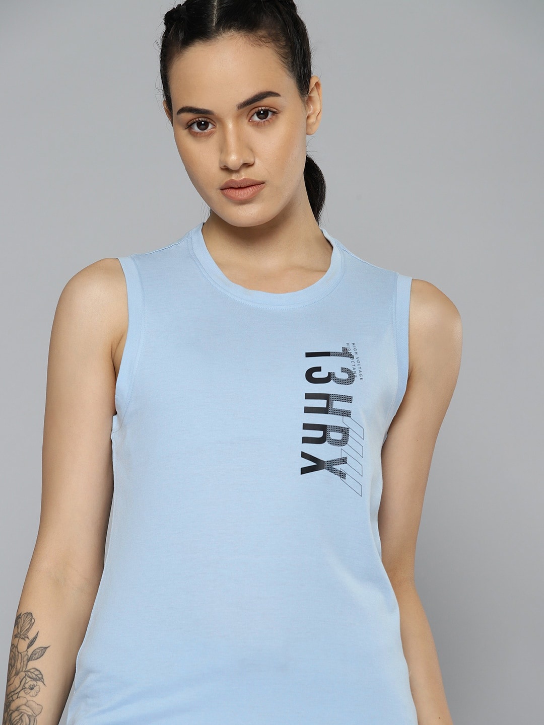 

HRX by Hrithik Roshan Printed Detail Lifestyle T-shirt, Blue