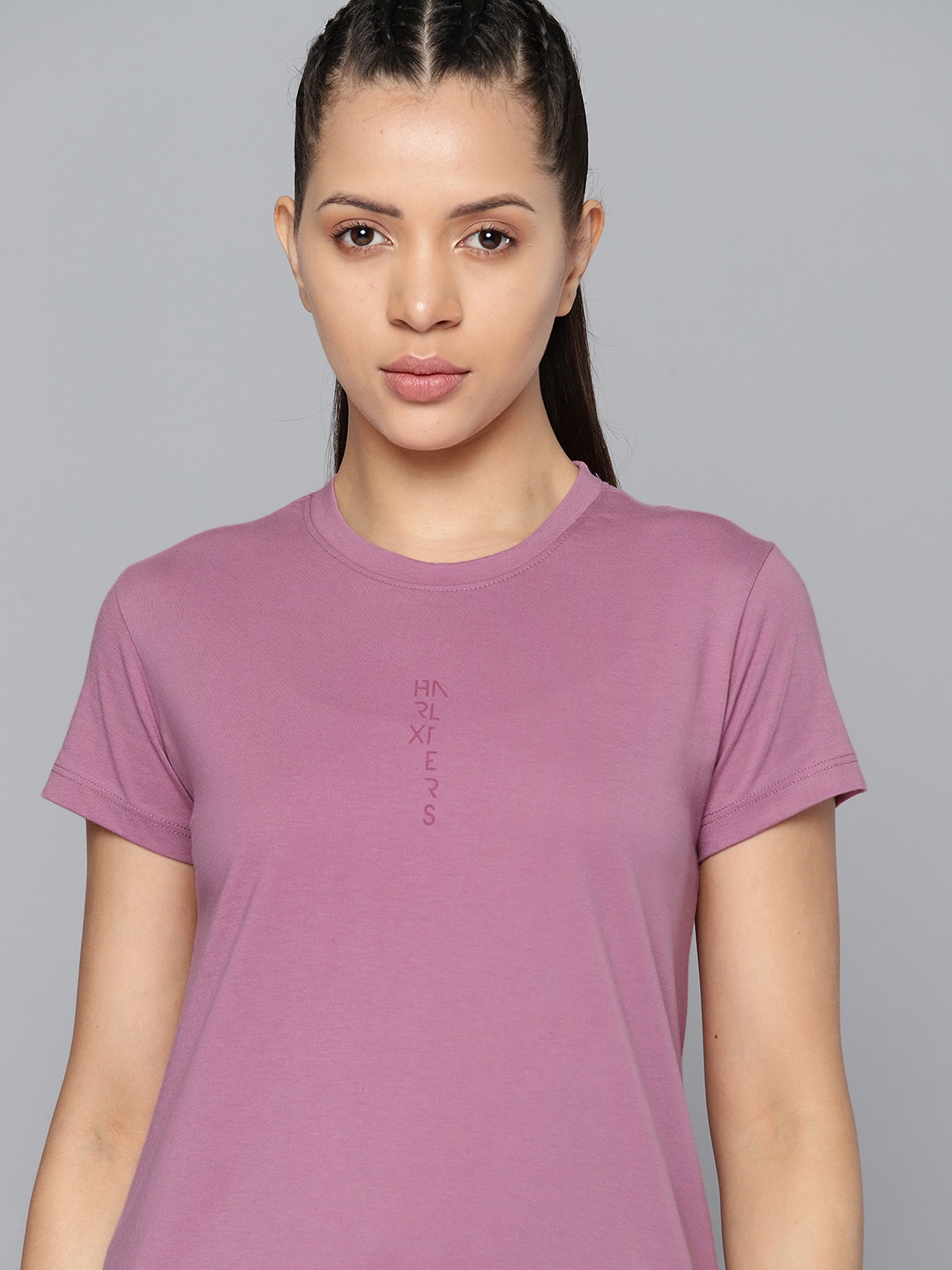 

HRX by Hrithik Roshan Women Lifestyle T-shirt, Mauve