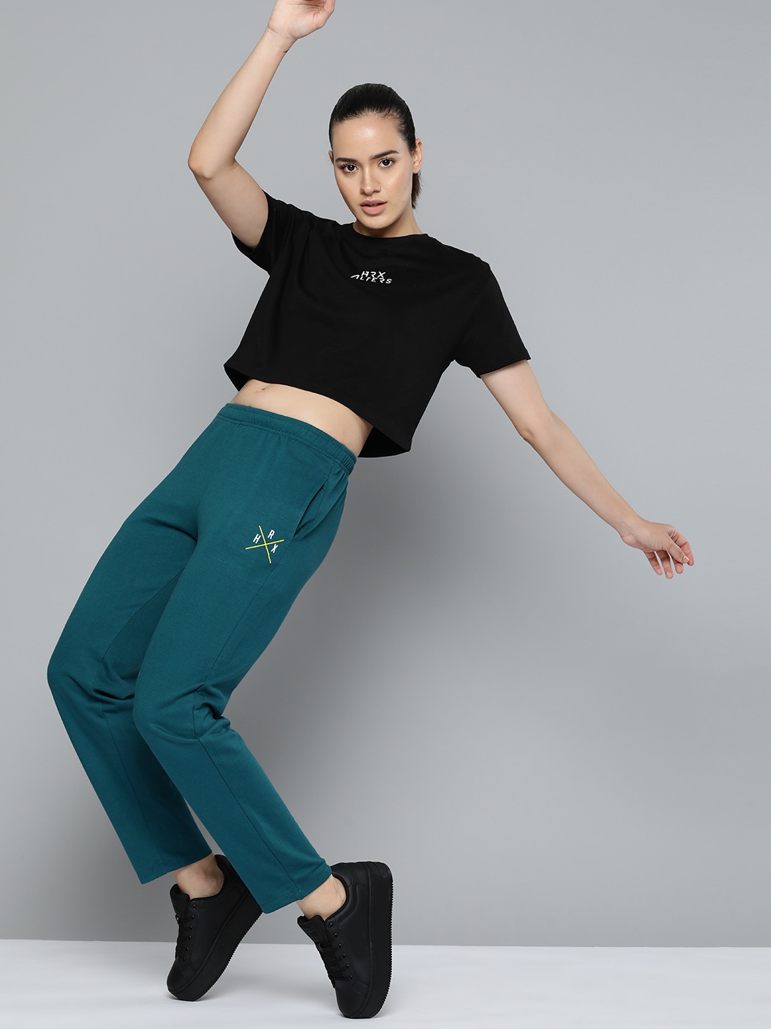 

HRX by Hrithik Roshan Women Casual Track Pants, Teal