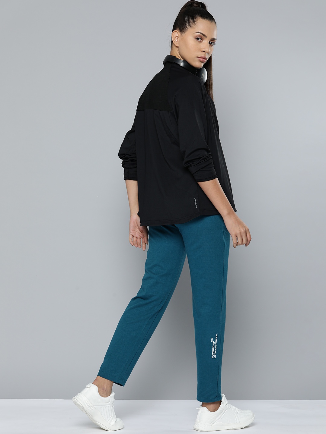 

HRX by Hrithik Roshan Women Lifestyle Track Pants, Teal