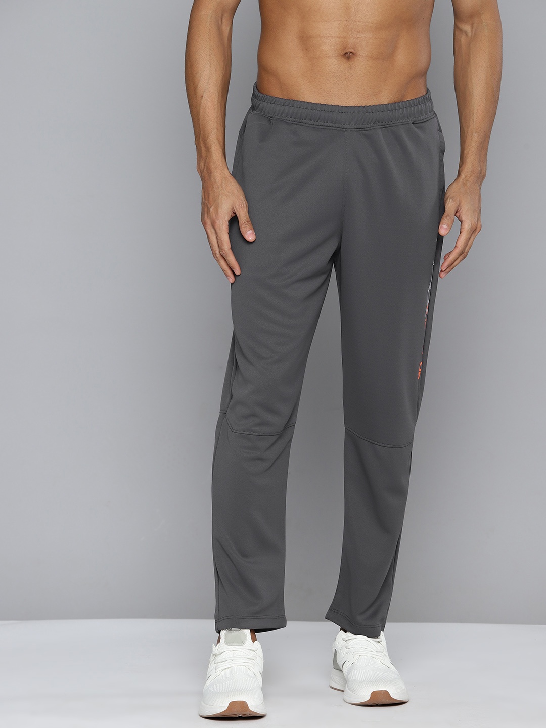 

HRX by Hrithik Roshan Men Rapid-Dry Training Track Pants, Grey
