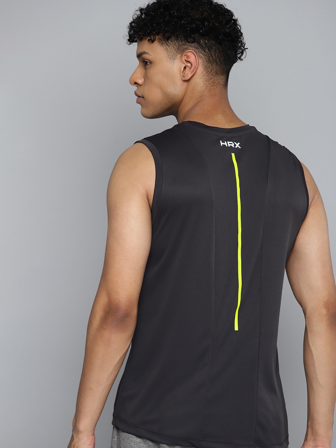 

HRX by Hrithik Roshan Rapid-Try Training T-shirt, Charcoal